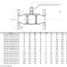 Кран шаровой газовый ALSO КШ.Ф.П.GAS.080.25-01 Ду 80 Ру 25 полнопроходный фланцевый 2