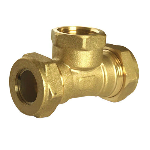 Тройник переходной (F) Stahlmann 15x1/2x15 EF