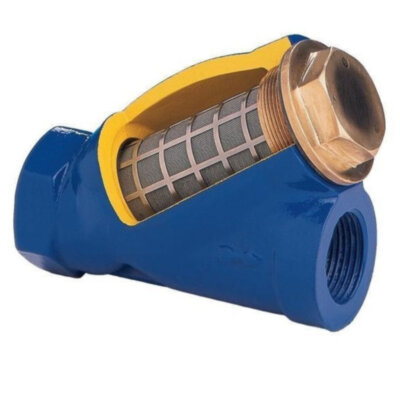 Фильтр сетчатый чугун 823А с магнтиной вставкой Ду 25 Ру16 ВР Zetkama 823А-025-С-30