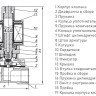 Клапан электромагнитный (соленоидный) двухходовой Росма СК-22-25-В Ду 25, G1", прямого действия, нормально открытый, 24В, медный сплав, мембрана Viton, 00000026341 3