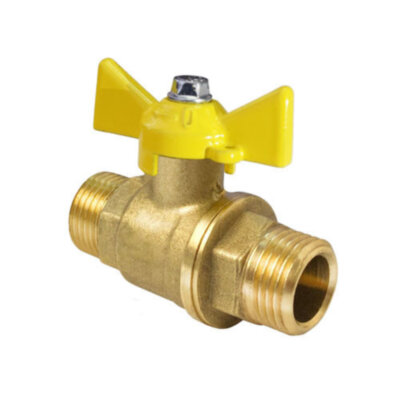 Кран шаровый VALFEX STANDART VF.279 НР 3/4" Ду 20 Ру 40 газовый латунный