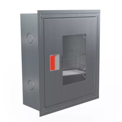 Шкаф пожарный Балтика-01 ШПК-310 ВО нержавеющая сталь