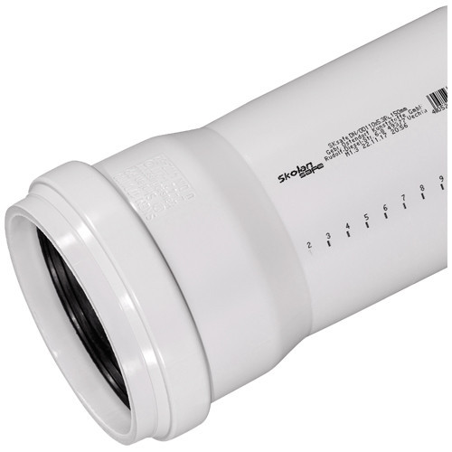 Труба канализационная бесшумная PP-MD Ostendorf Skolan Safe SKEM DN 200х6,2х150 2