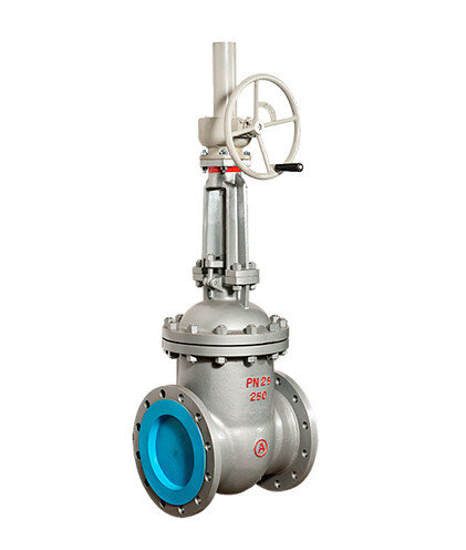 Задвижка 30лс599нж Ду500 Ру 25 стальная с редуктором