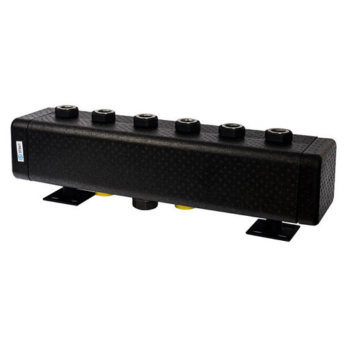 Коллектор распределительный STOUT SDG-0016 3-х контурный ВР-НР 2" DN 50 PN 4 в теплоизоляции