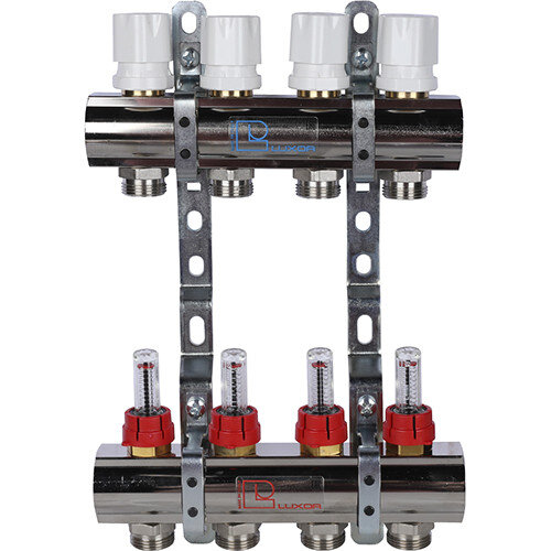 Коллекторная группа LUXOR CD 473M/4 с расходомерами