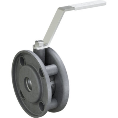 Кран шаровой LD Стриж 040.016.П/П.02.Zn Ду 40 Ру 16 стальной полнопроходный межфланцевый