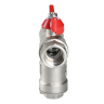 Кран шаровой VALTEC 1/2" Ду15 Ру16 со встроенным прямым фильтром VT.294.N.04 3