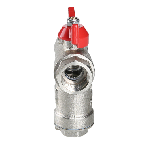 Кран шаровой VALTEC 1/2" Ду15 Ру16 со встроенным прямым фильтром VT.294.N.04 3