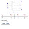 Латунная муфта VALTEC 1" разъемная хромированная VTr.340.C.0006 5