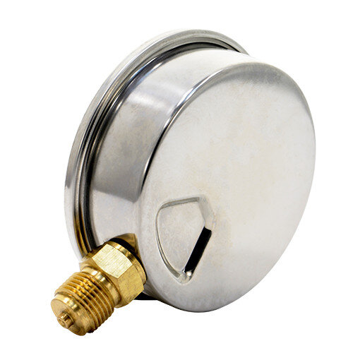 Манометр (вакуумметр) ЭКОМЕРА МД93 Ду 100 мм Ру 0-0,6 МПа виброустойчивый гидрозаполненный