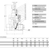 Задвижка AVK 03/25 DN 50 PN 4 ответвительная резьбовая 2