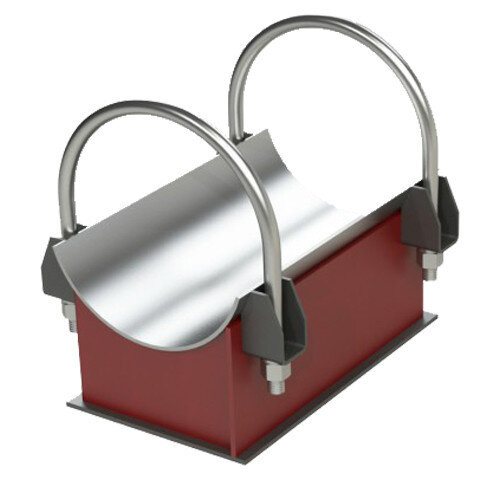 Опора Л8-194.000-32 хомутовая скользящая