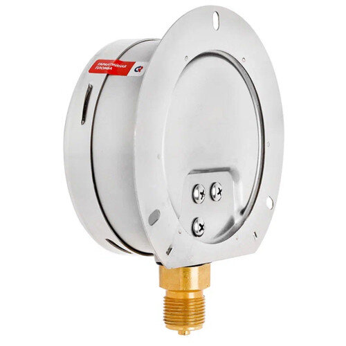 Манометр РОСМА ТМж-520РКТ (0...0,4 MПa) Дкорп=100мм кл. 1,5 M20х1,5 железнодорожный без подсветки, радиальный 00000041498