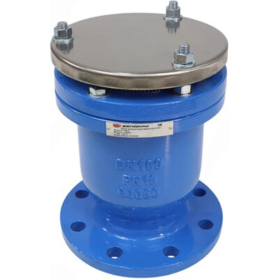 Вантуз автоматический Benarmo 6011 DN 50 PN 10/16 однокамерный двойного действия фланцевый вертикальный