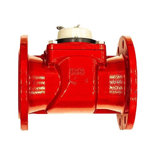 Счетчик для горячей воды Тепловодомер ВСТН-100 турбинный фланцевый с импульсным выходом