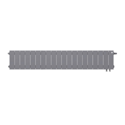 Радиатор биметаллический Royal Thermo PianoForte 200 VD (20 секций) Silver Satin 2
