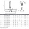 Кран шаровой цельносварной LD КШ.Ц.П.GAS.050.040.П/П.02.H Ду 50 Ру 40 стальной полнопроходный для подземной установки под приварку 2