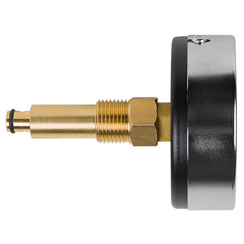 Термоманометр ЭКОМЕРА МД04-80 Ду 80 мм Ру 0-1,6 МПа Т 0-120C 1/4'' L=60 мм с переходником на 1/2''