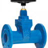 Задвижка FAF 6200 DN 80 PN 16 фланцевая клиновая чугунная под штурвал чугунная с обрезиненным клином 1