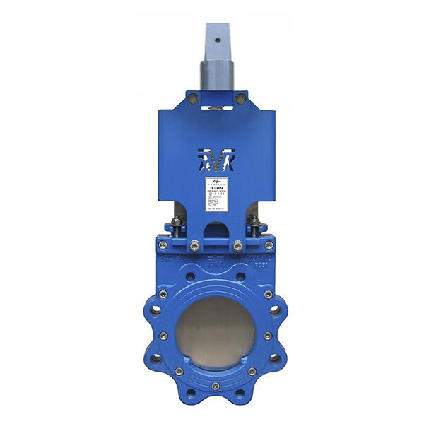 Задвижка AVK 702/90 DN 350 PN 10 ножевая шиберная фланцевая