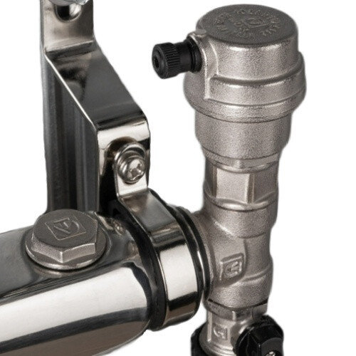 Узел квартирный коллекторный Valtec VT.GP.00005.ZL3 3/4" для систем водяного отопления, подключение слева, 3 выхода, без шкафа