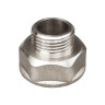 Переходник VALFEX VF.592 ВР-НР 3/8"x1/4" Ду 10x8 Ру 40 никелированный латунный 1