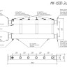 Коллектор распределительный GIDRUSS MK-1000-3x50 3-х контурный НР 2" Ду 100 Ру 6 модульный 2