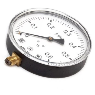 Манометр МП-160 радиальный Дк160мм 0-0,6 МПа кл.1,5 G1/2" ЗАВОД ТЕПЛОТЕХНИЧЕСКИХ ПРИБОРОВ