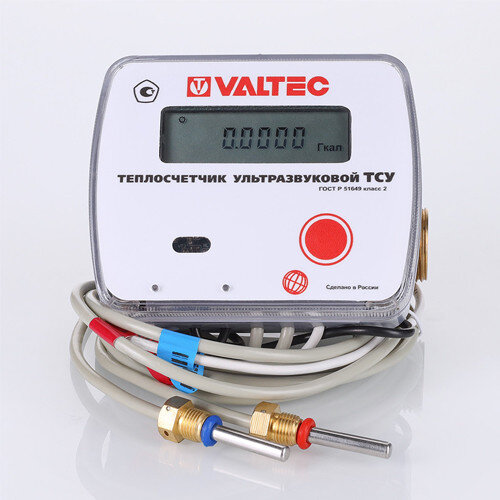 Теплосчётчик VALTEC TCY-15.06.R.0.00.G Ду 15 Ру 16 RS-485 ультразвуковой