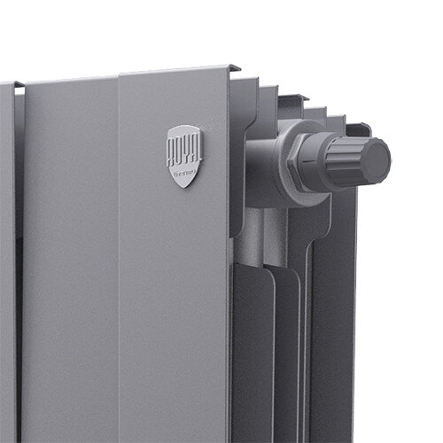 Радиатор биметаллический Royal Thermo PianoForte 300 VDR (16 секций) Silver Satin