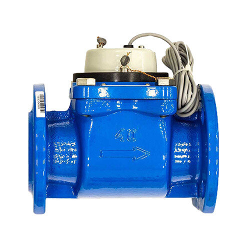 Счетчик для холодной воды Тепловодомер ВСХНд-40 турбинный фланцевый с импульсным выходом