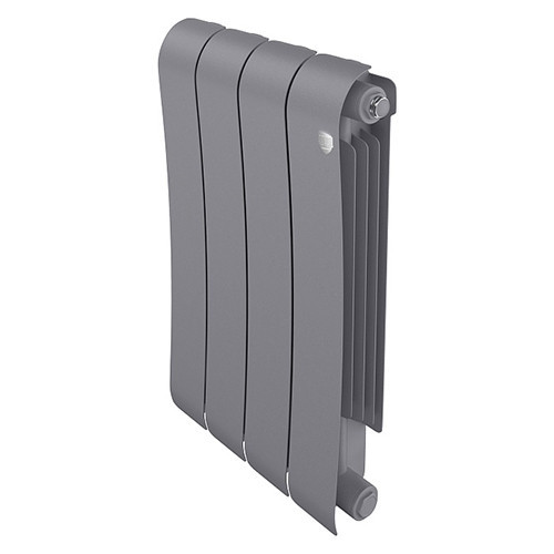 Радиатор биметаллический Royal Thermo Infinity 500 (4 cекции) Silver Satin