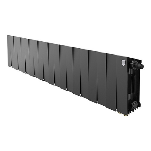 Радиатор биметаллический Royal Thermo PianoForte 200 VD (20 секций) Noir Sable 1