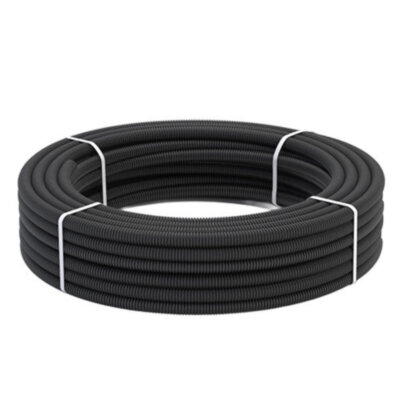 Труба гофрированная Stahlmann PT 32А Ру 15 из нержавеющей стали SS304, черная, 10 м