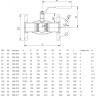 Кран шаровой NAVAL 285572 DN 100 PN 25 стальной стандартнопроходный фланцевый 2
