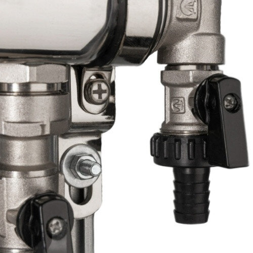 Узел квартирный коллекторный Valtec VT.GP.00005.ZR3 3/4" для систем водяного отопления, подключение справа, 3 выхода, без шкафа