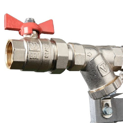 Узел этажный VALTEC VT.GPR.05S04.L3 3/4" DN 20 с балансировочным и перепускным клапаном