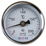 Термометр биметаллический ЭКОМЕРА БТ-1 Ду 63, Т 0-200C, L=100 1