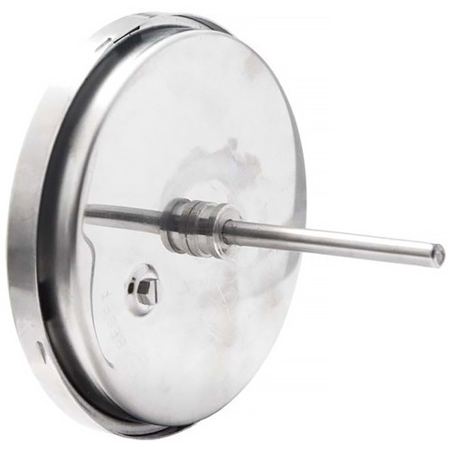 Термометр РОСМА БТ-41.211-250 Дкорп=80мм 2,5 МПа кл. 1,5 G1/2" Tраб = 0...+120°C биметаллический осевой УТ-00053887 4