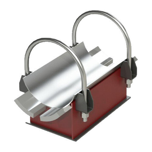 Опора Л8-150.000-40 неподвижная хомутовая