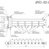 Коллектор распределительный GIDRUSS BMSS-150-5D 5-ти контурный НР 1 1/2"x1" Ду 40 Ру 6 балансировочный 2