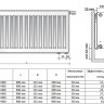 Радиатор панельный Royal Thermo VENTIL COMPACT VC33-900-900 RAL9016 2