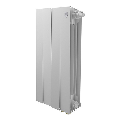 Радиатор биметаллический Royal Thermo PianoForte 500 VD (4 секции) Bianco Traffico