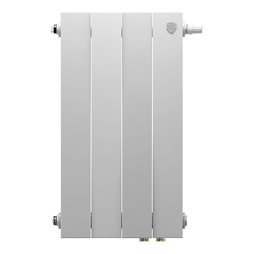 Радиатор биметаллический Royal Thermo PianoForte 500 VD (4 секции) Bianco Traffico 2