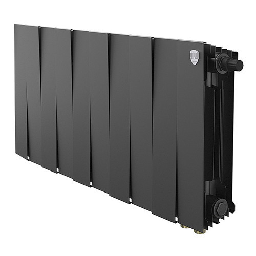 Радиатор биметаллический Royal Thermo PianoForte 300 VD (10 секций) Noir Sable 1