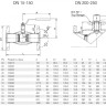Кран шаровой Vexve 103032 DN 32 PN 40 стальной стандартнопроходный фланцевый для жидкости, ручка-рычаг 2