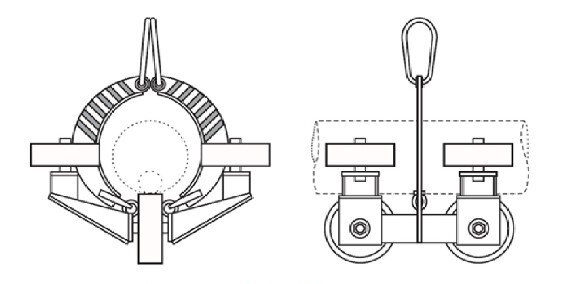 Подвеска троллейная ТПП-631 рамная (426-630)