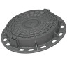 Люк чугунный Т(С150)-1-60 с пазом под РТИ 1