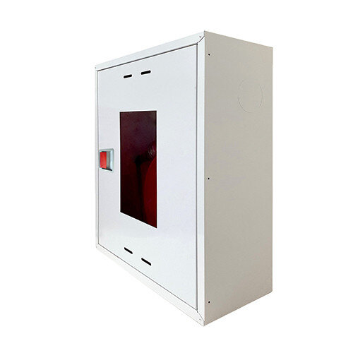 Шкаф пожарный ФАЭКС ШПК 310 НОБ универсальный стандарт навесной открытый белый с евроручкой